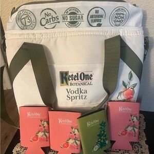 Ketel One Botanical Vodka Spritz Canvas Cooler Tote